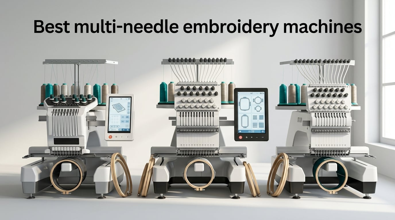 Best multi-needle embroidery machines