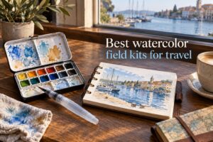 Best watercolor field kits for travel