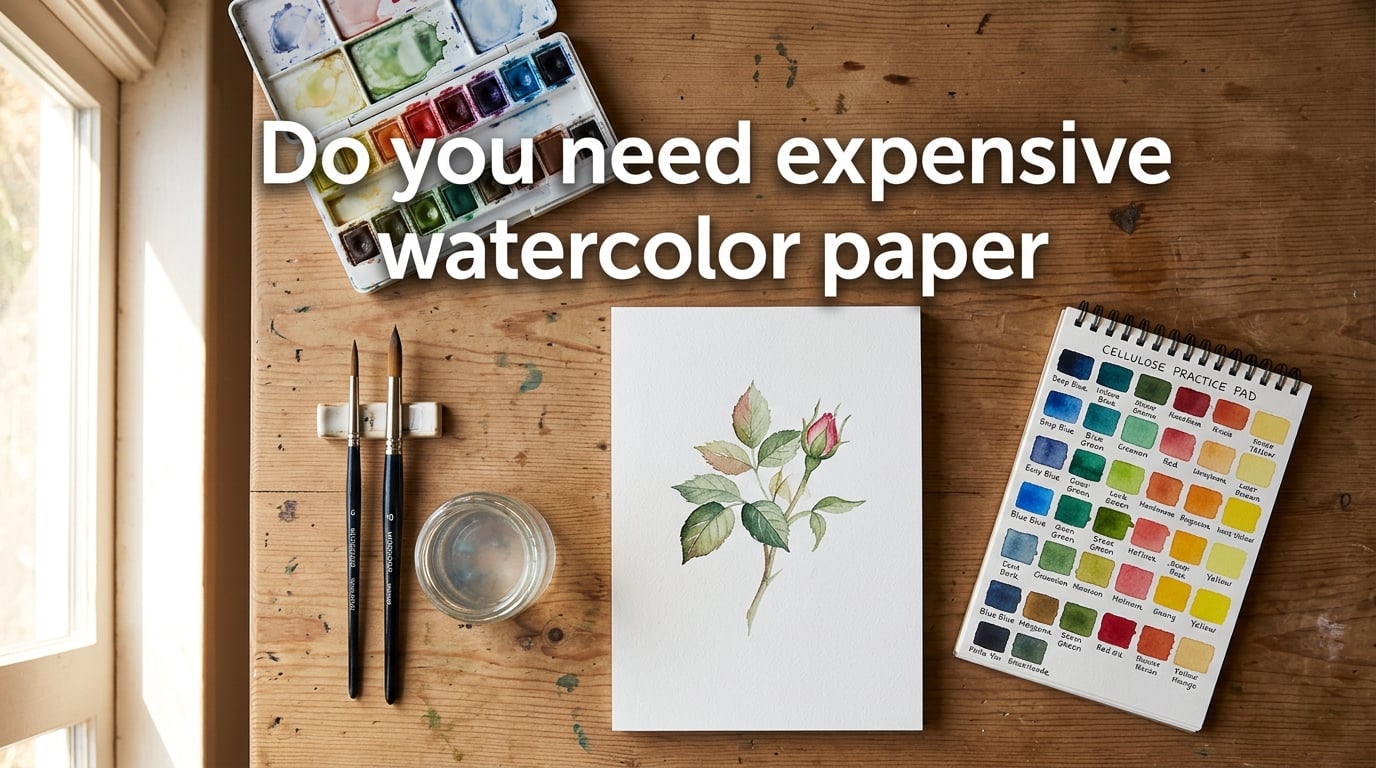 Do you need expensive watercolor paper