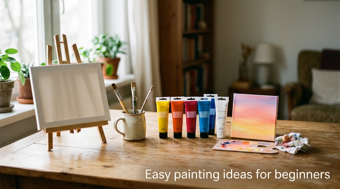 Easy painting ideas for beginners