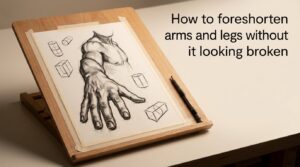 How to foreshorten arms and legs without it looking broken