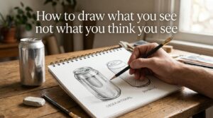 How to draw what you see not what you think you see