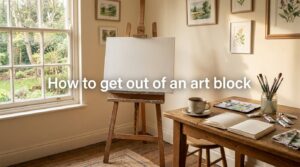 How to get out of an art block