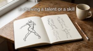 Is drawing a talent or a skill