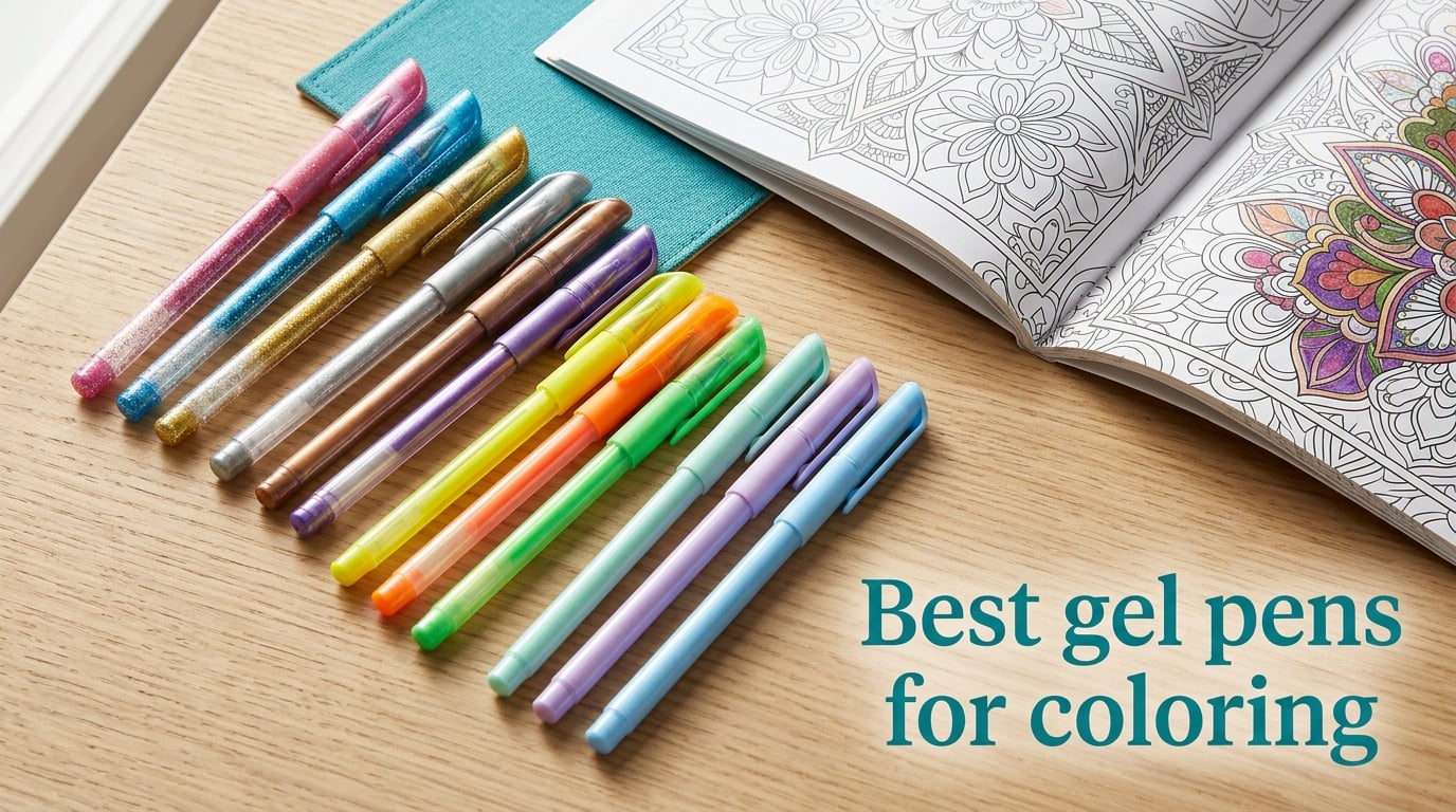 Best gel pens for coloring