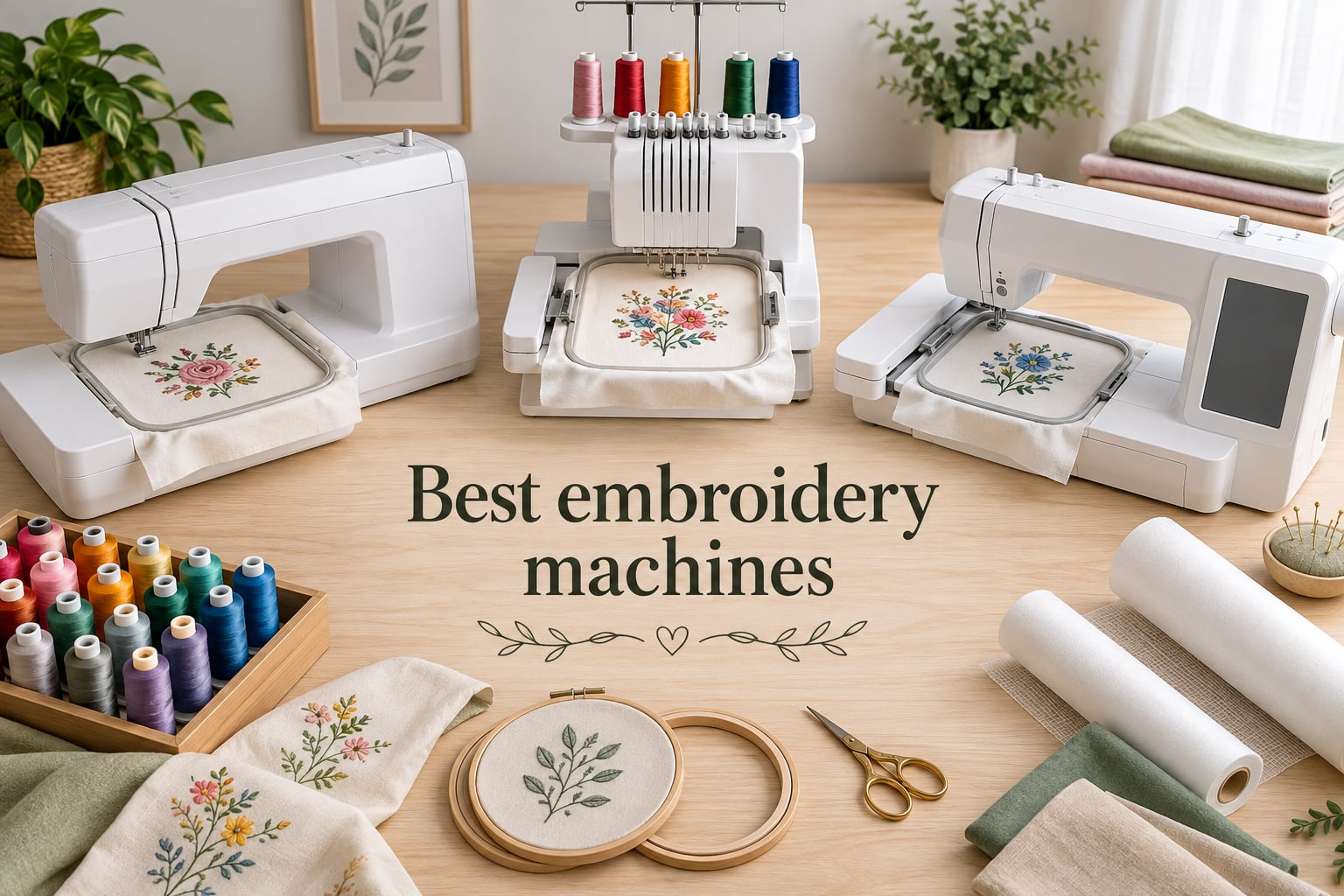 Best embroidery machines