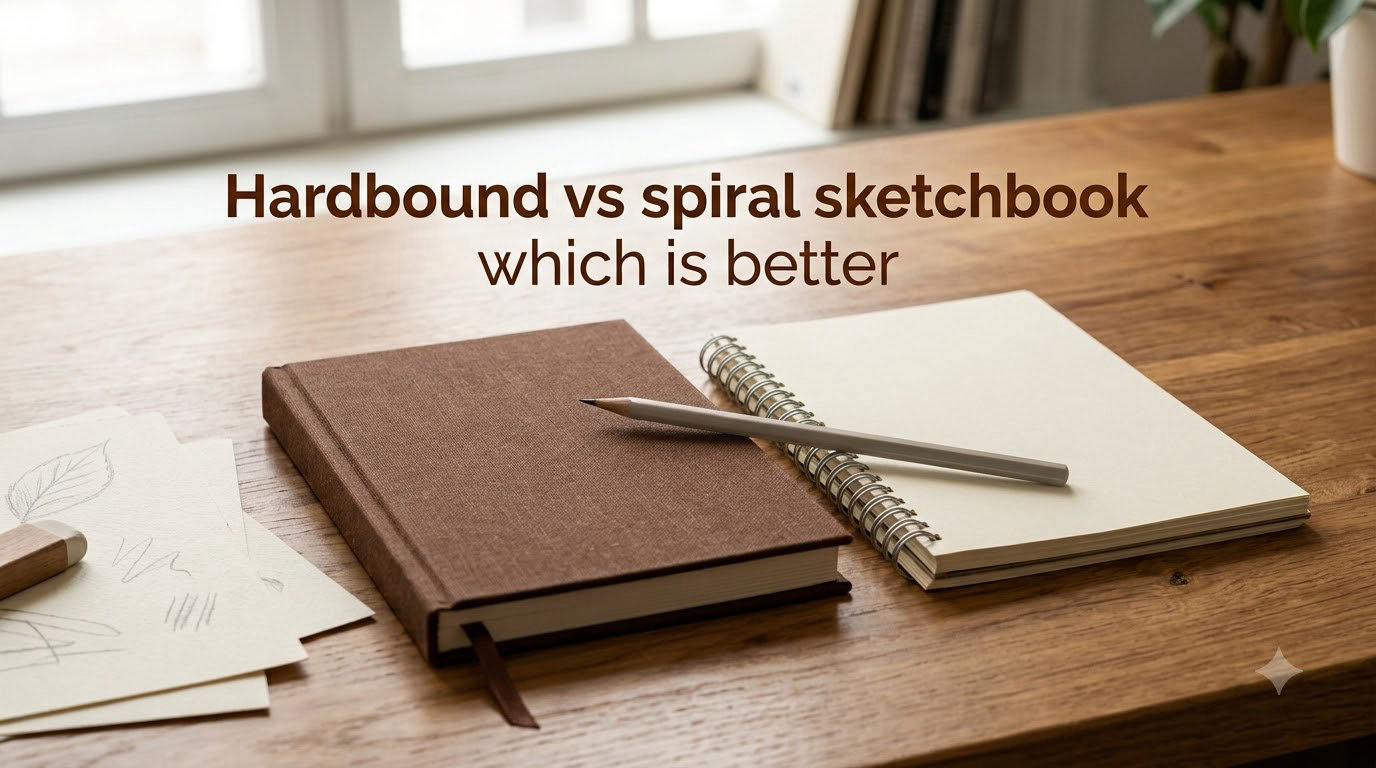 Hardbound vs spiral sketchbook which is better