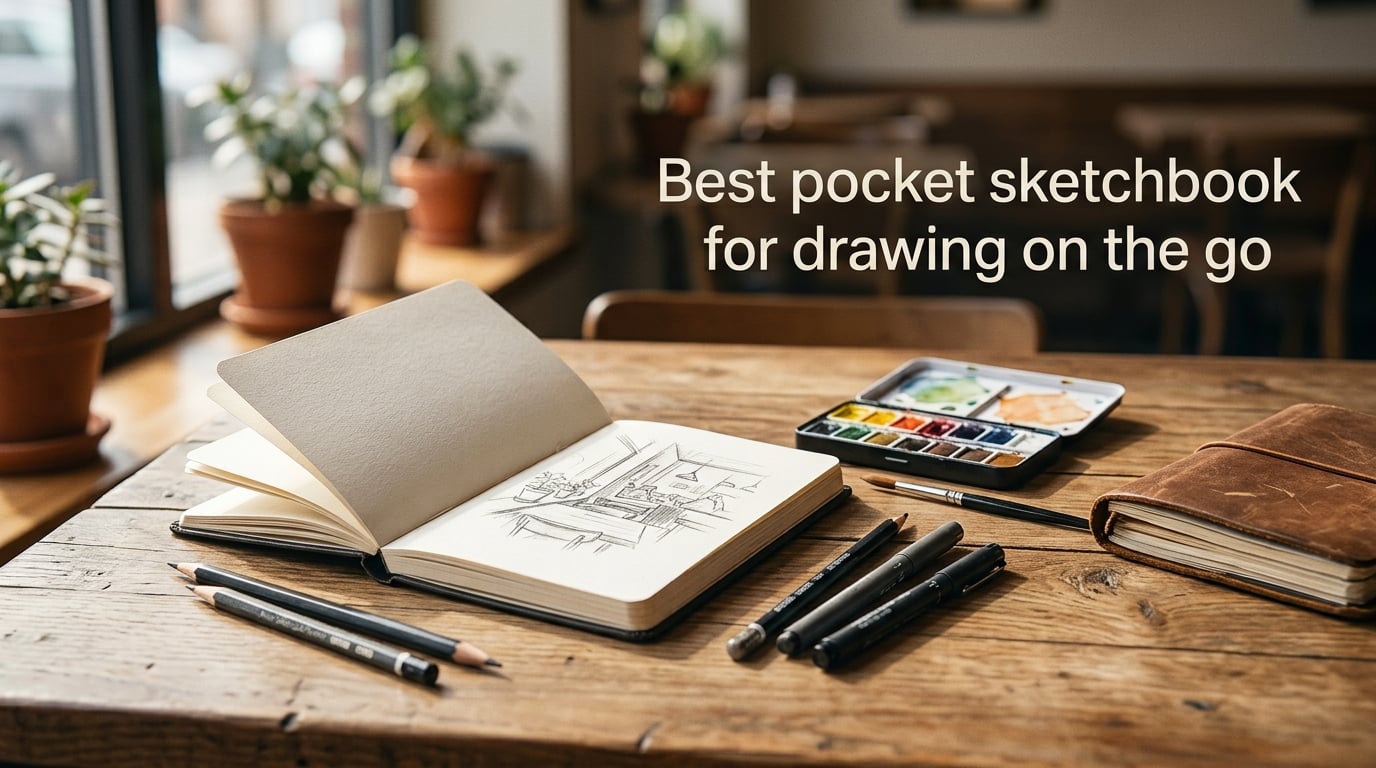 Best pocket sketchbook for drawing on the go