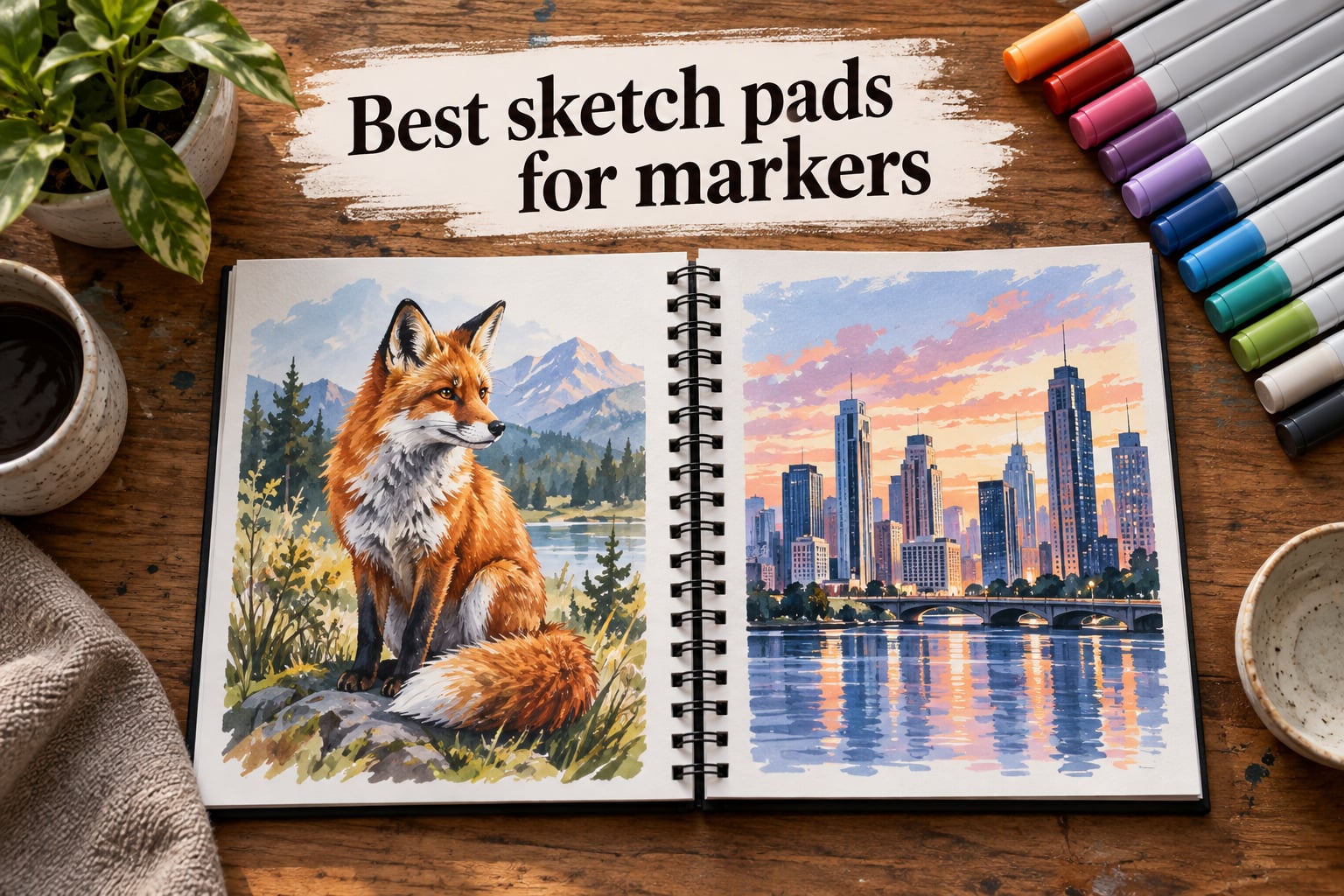 Best sketch pads for markers