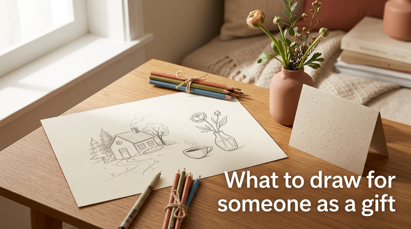 What to draw for someone as a gift