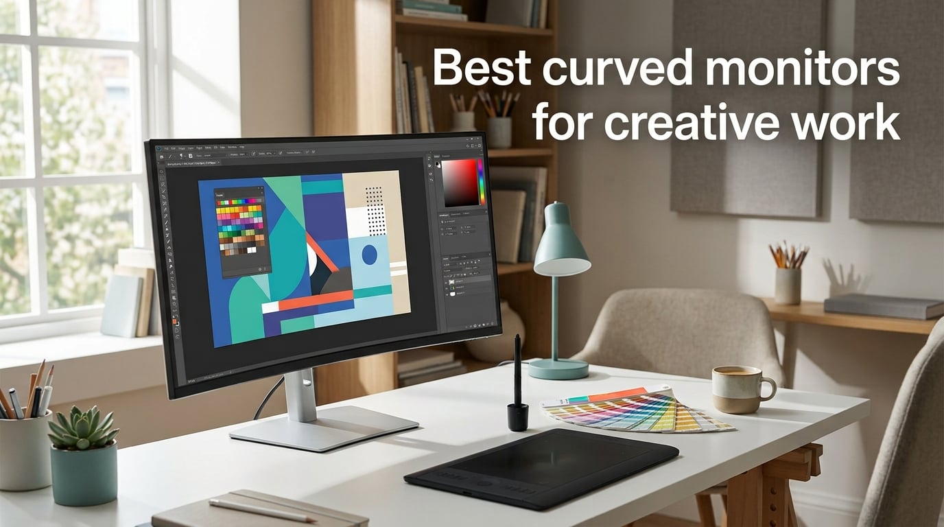 Best curved monitors for creative work