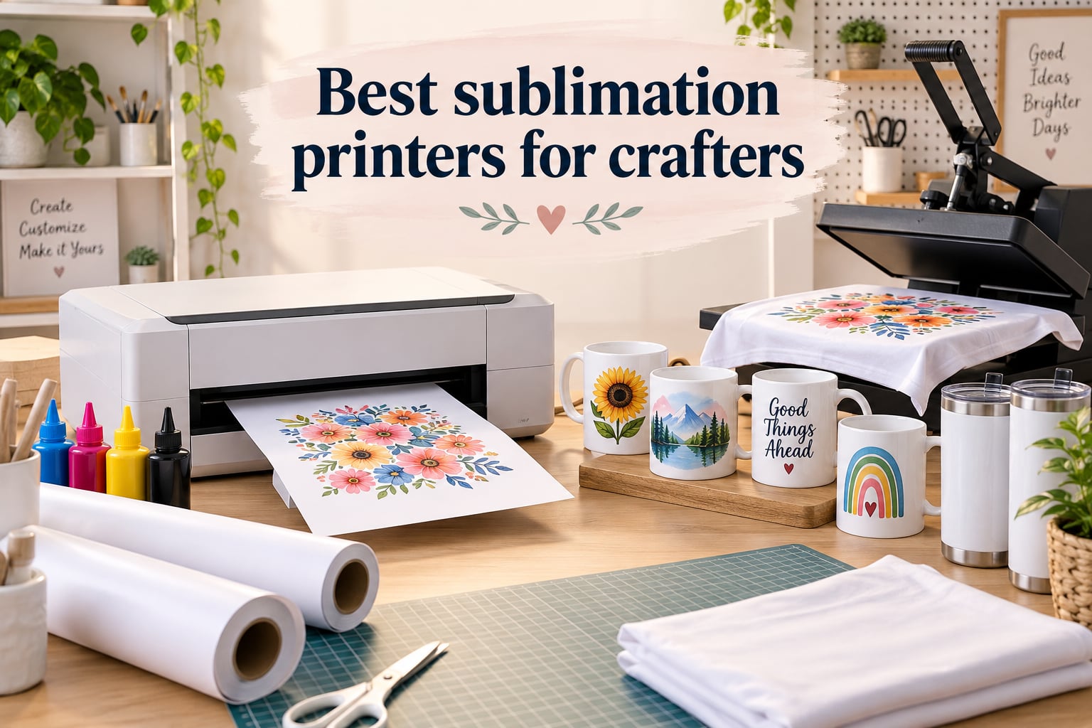 Best sublimation printers for crafters