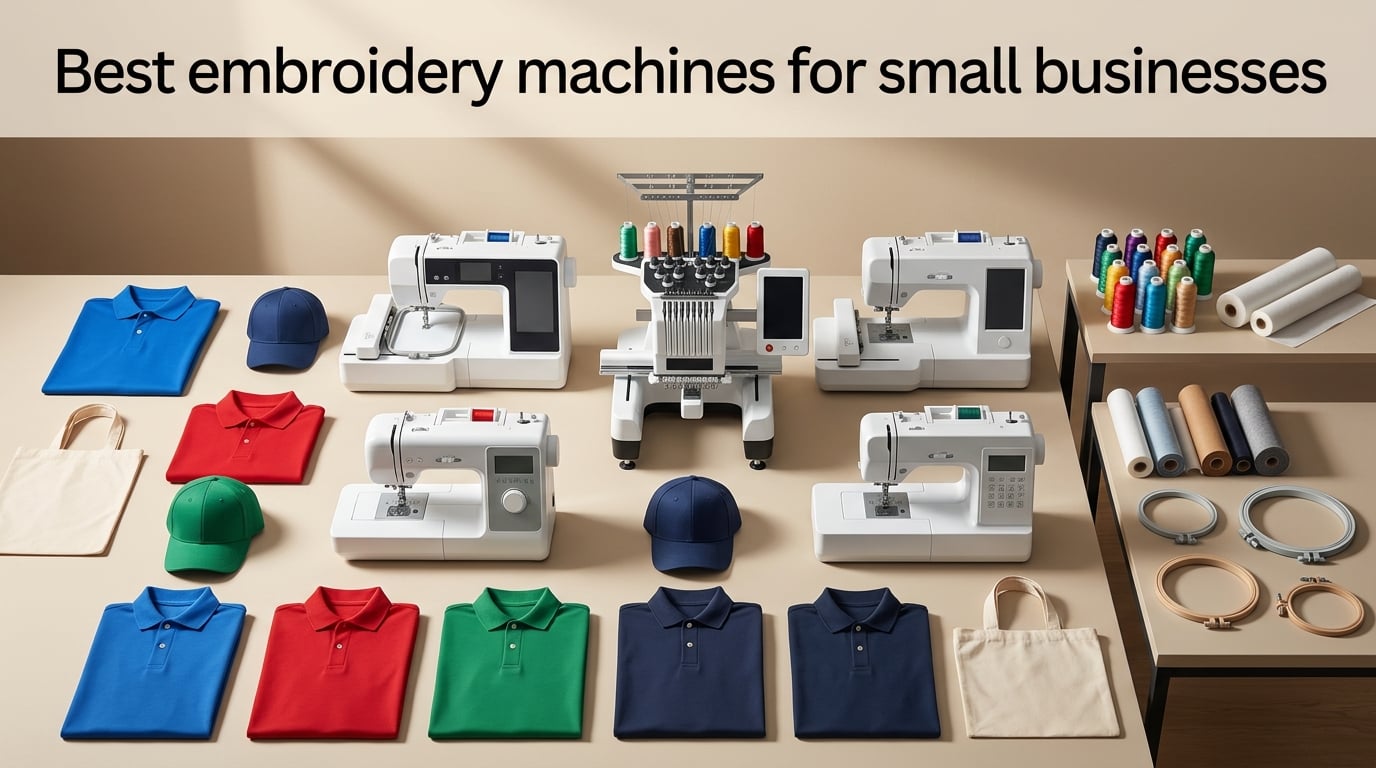 Best embroidery machines for small businesses