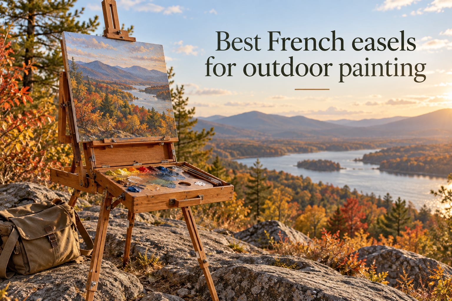 Best French easels for outdoor painting