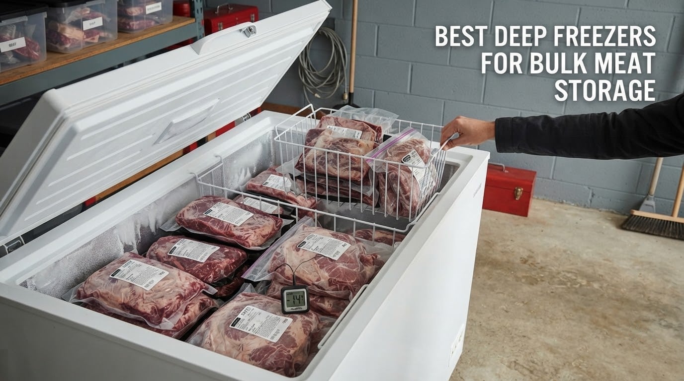 best deep freezers for bulk meat storage