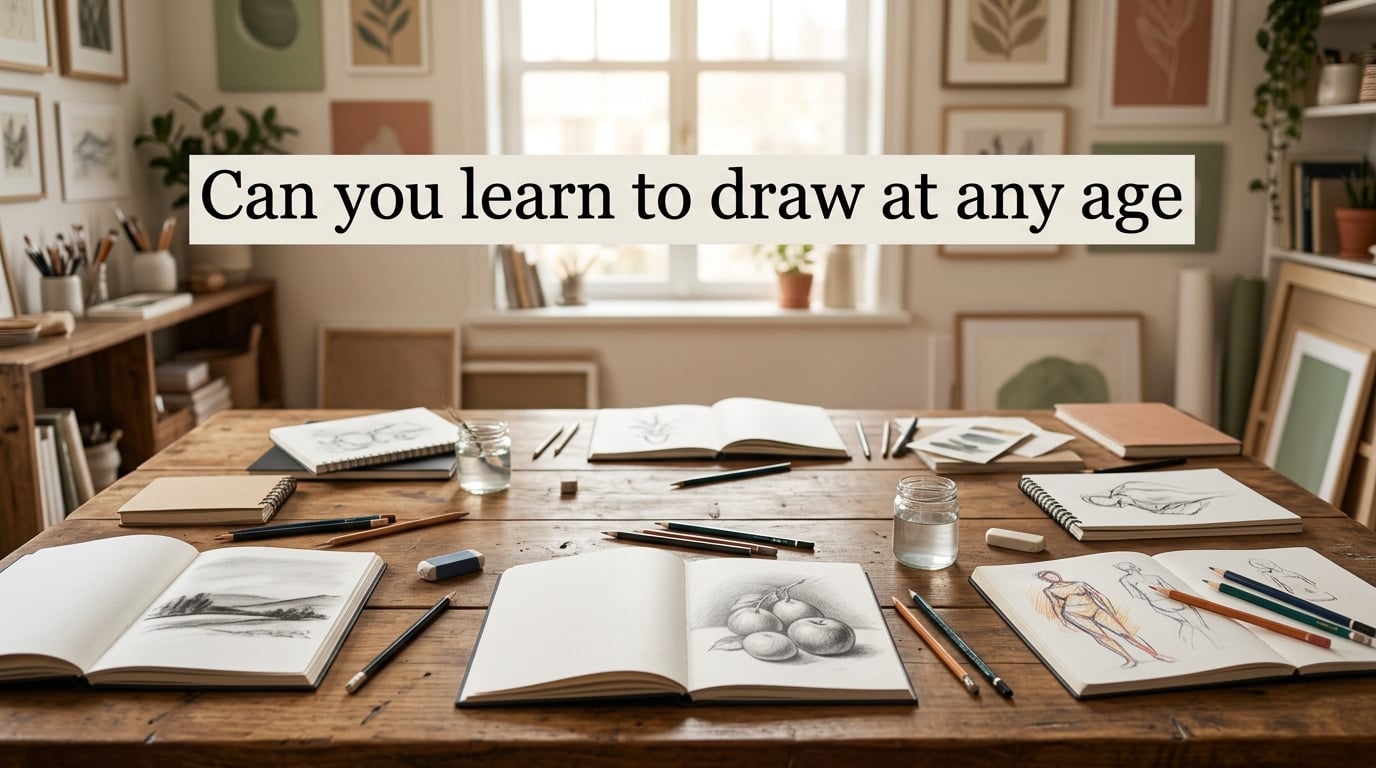 Can you learn to draw at any age