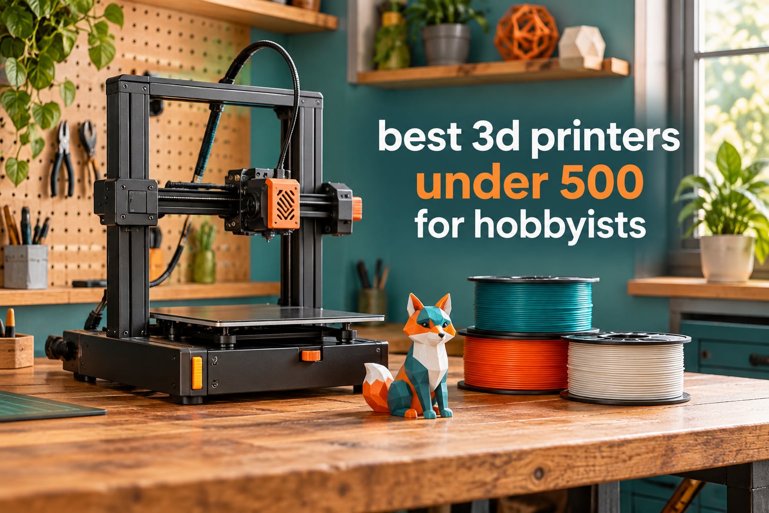 best 3d printers under 500 for hobbyists