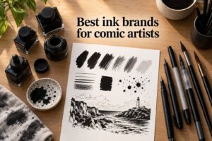 Best ink brands for comic artists