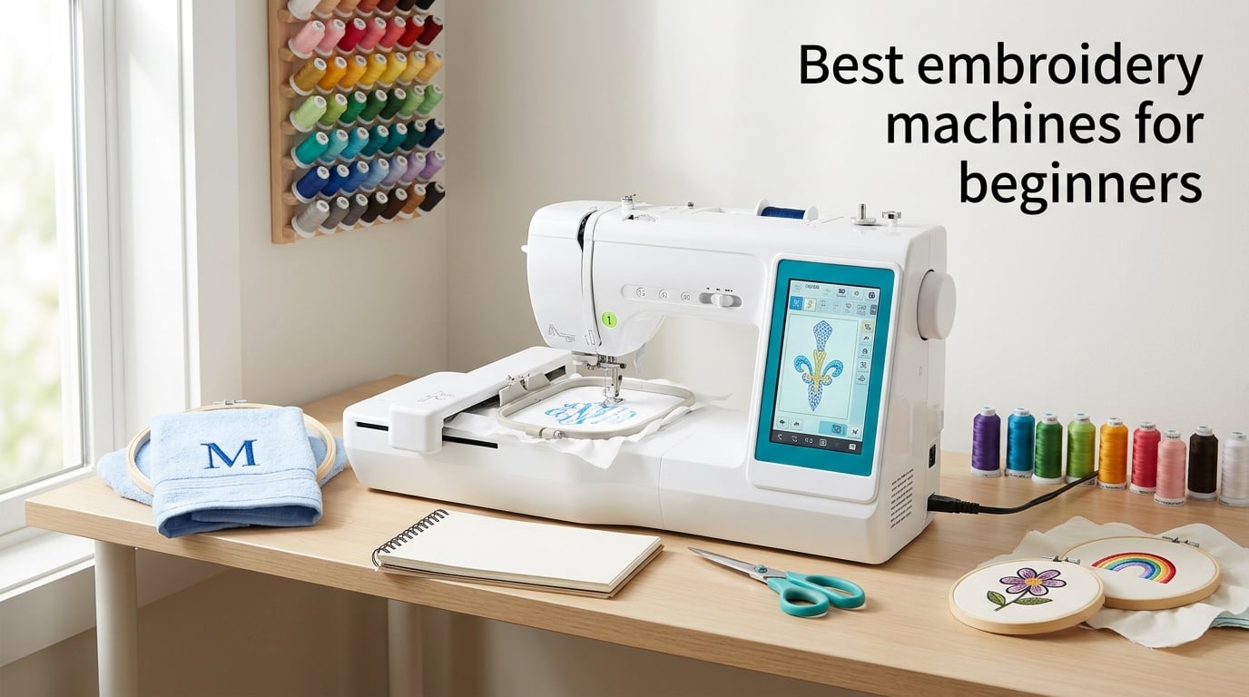 Best embroidery machines for beginners