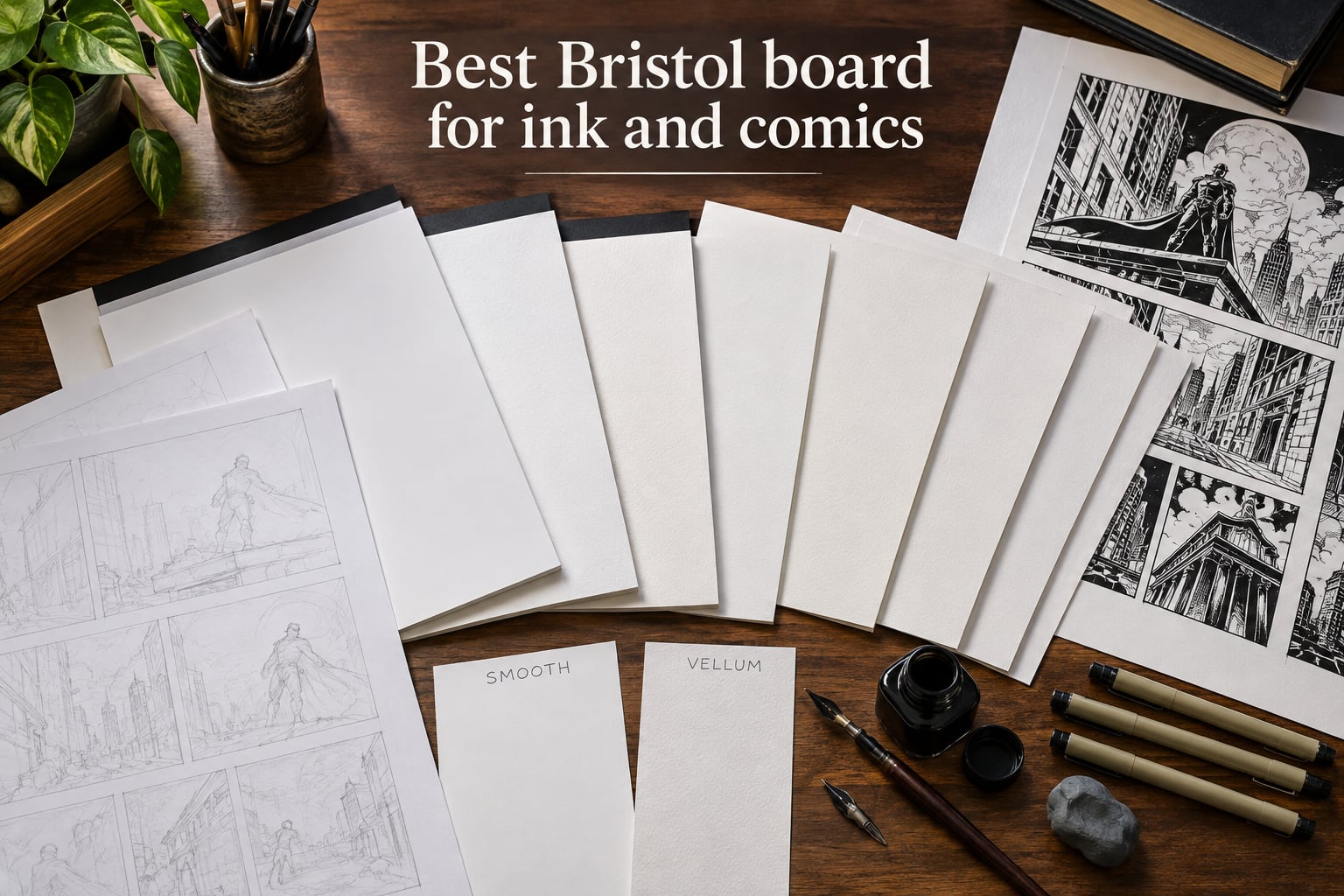 Best Bristol board for ink and comics