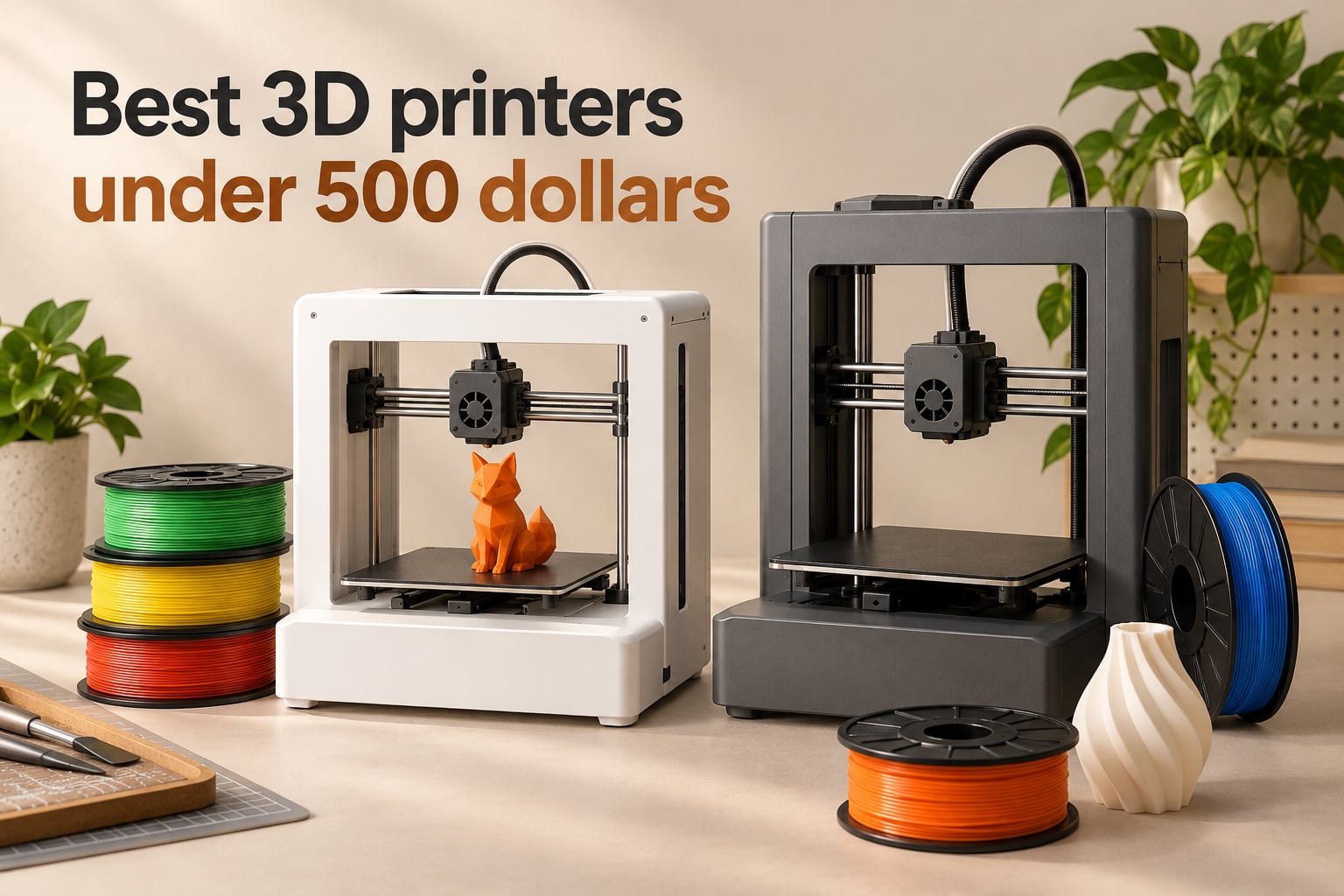 Best 3D printers under 500 dollars