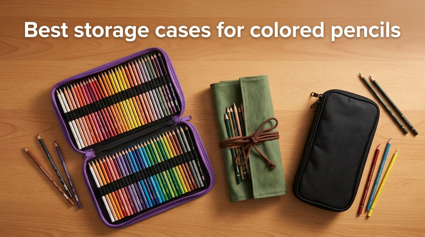 Best storage cases for colored pencils