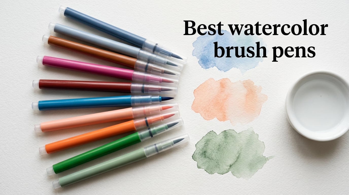 Best watercolor brush pens