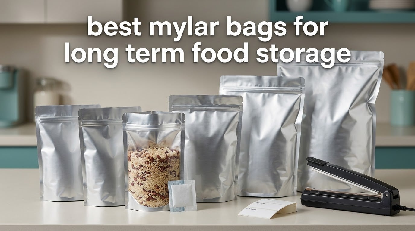 best mylar bags for long term food storage