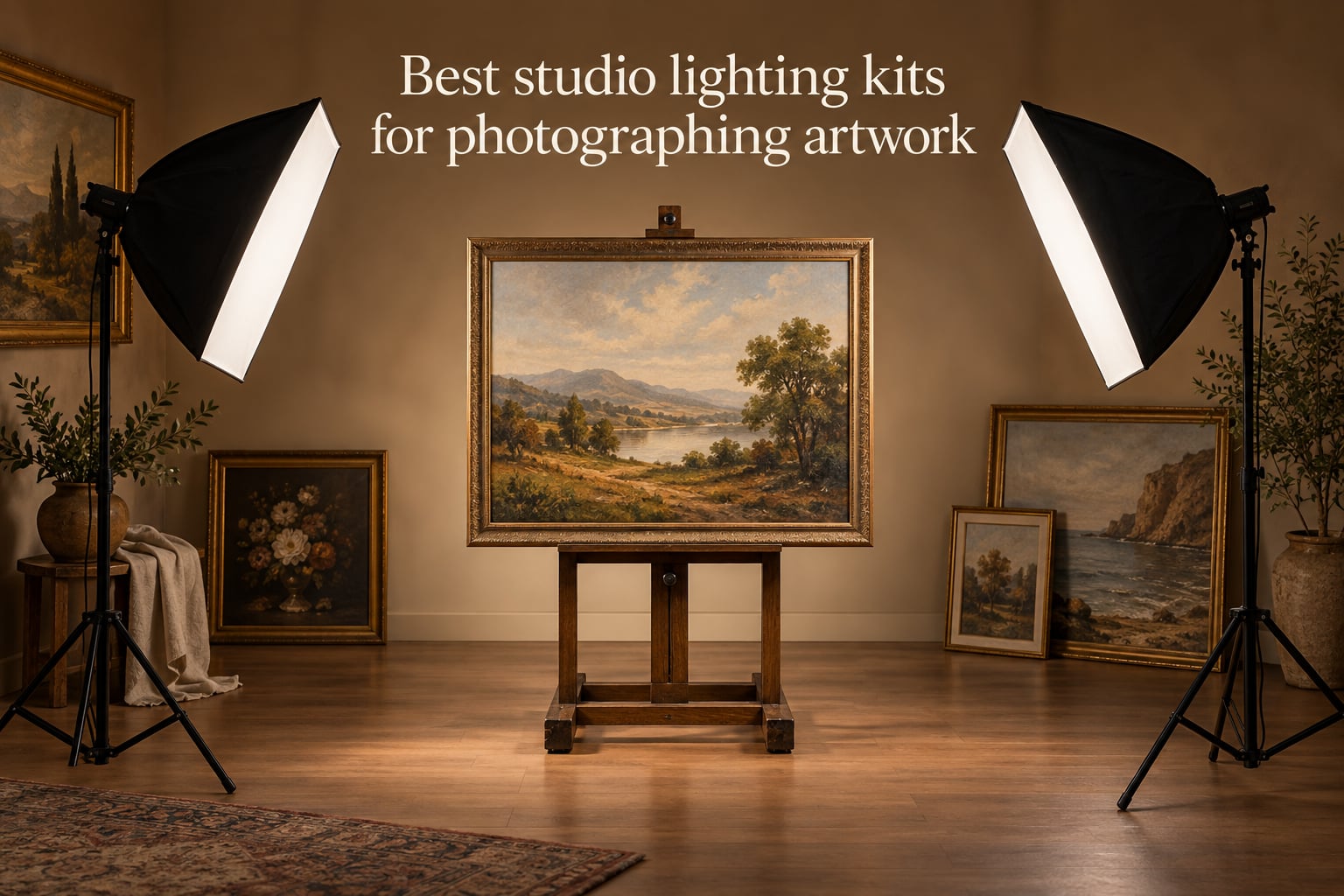Best studio lighting kits for photographing artwork