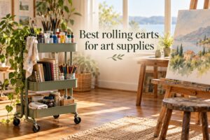 Best rolling carts for art supplies