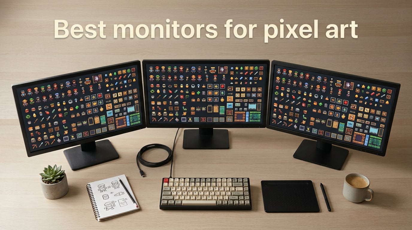 Best monitors for pixel art