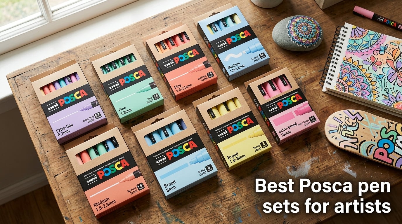 Best Posca pen sets for artists