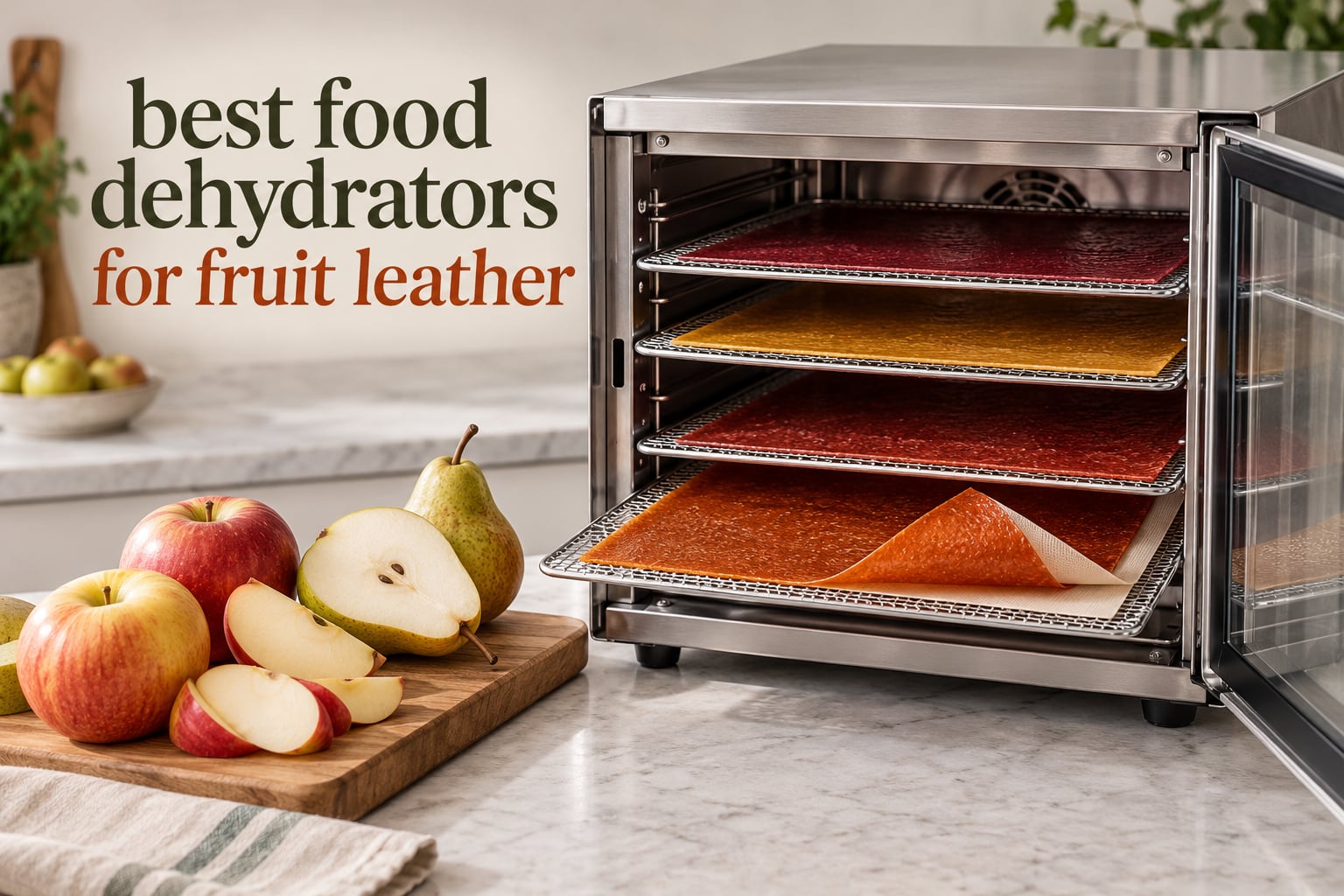 best food dehydrators for fruit leather