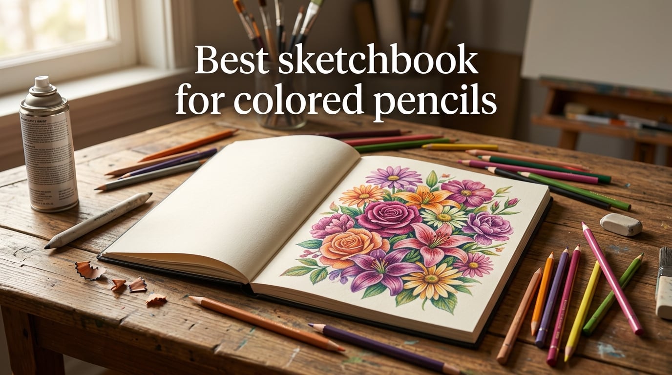 Best sketchbook for colored pencils