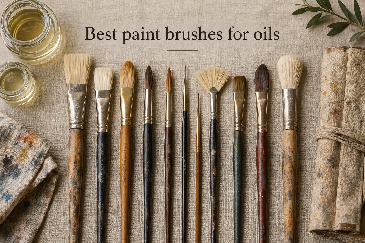 Best paint brushes for oils