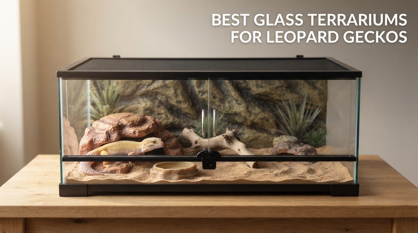 best glass terrariums for leopard geckos