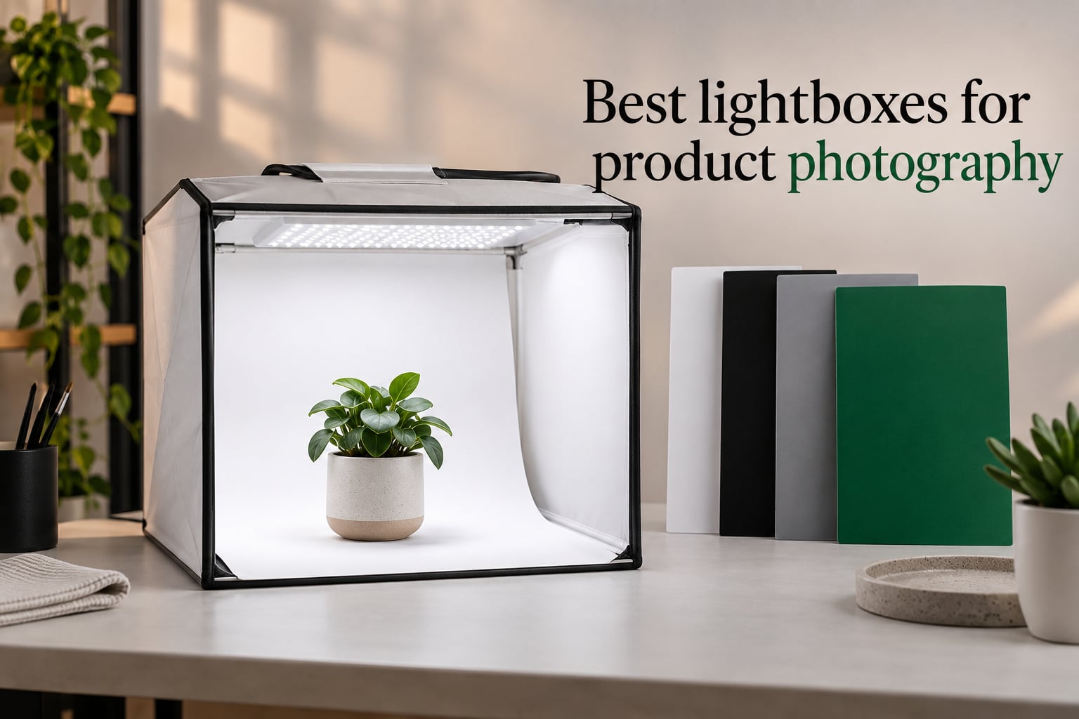 Best lightboxes for product photography