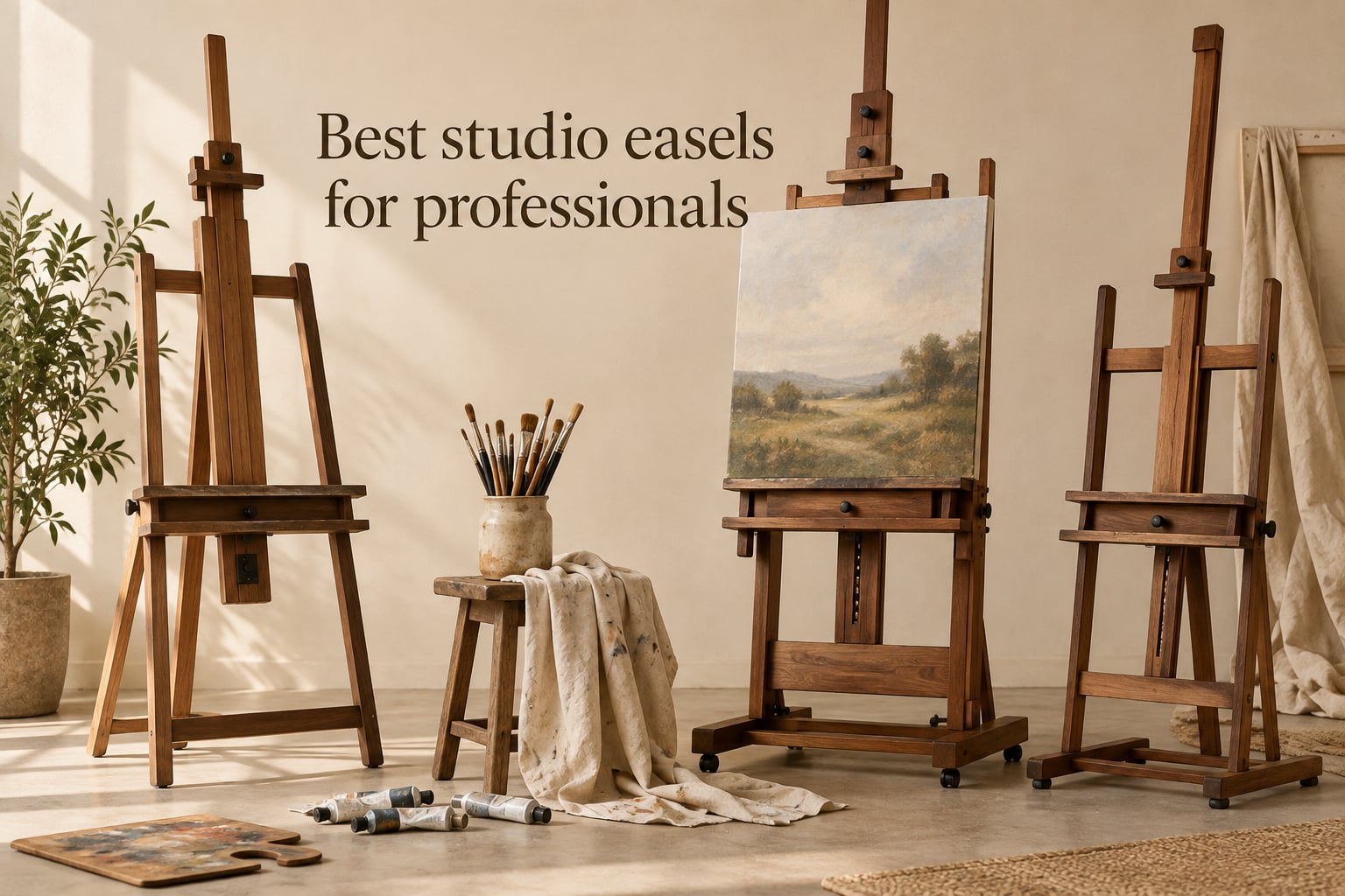 Best studio easels for professionals
