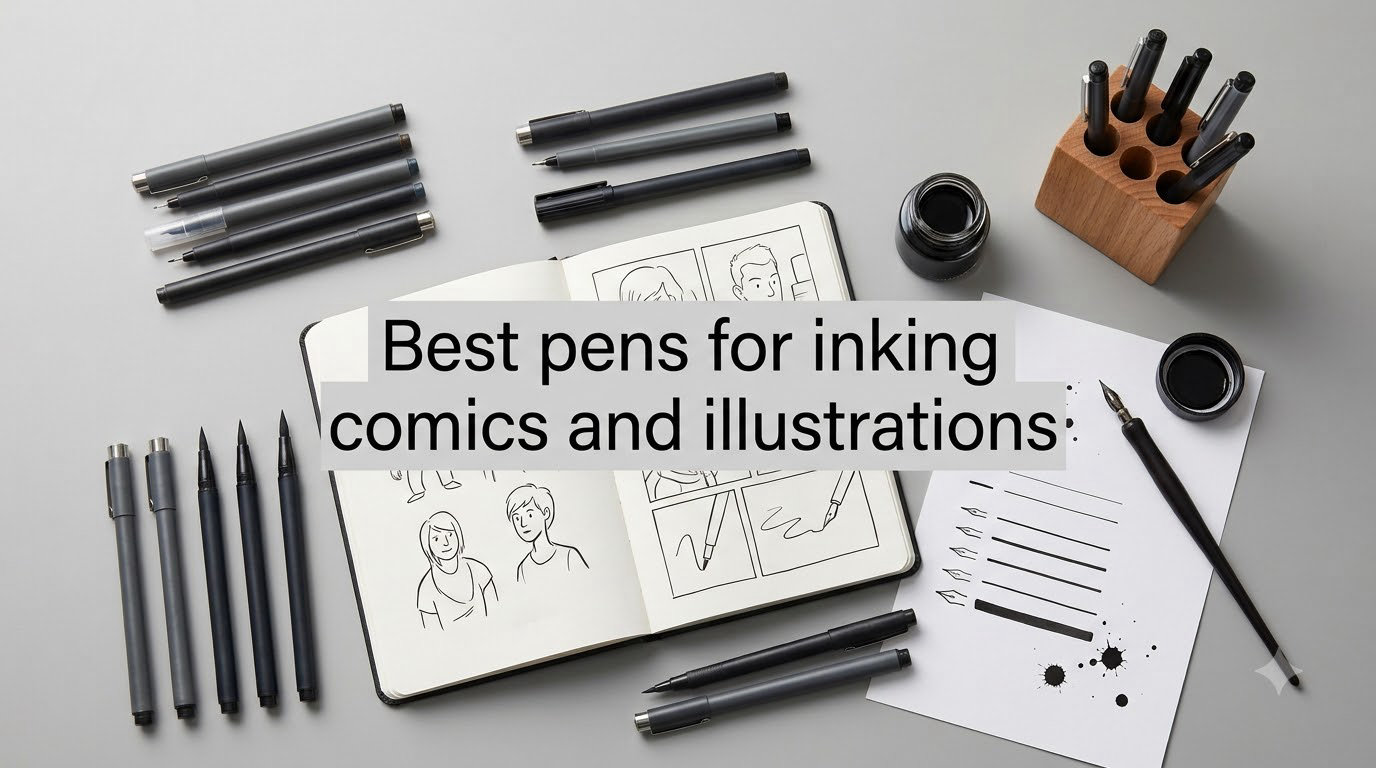 Best pens for inking comics and illustrations