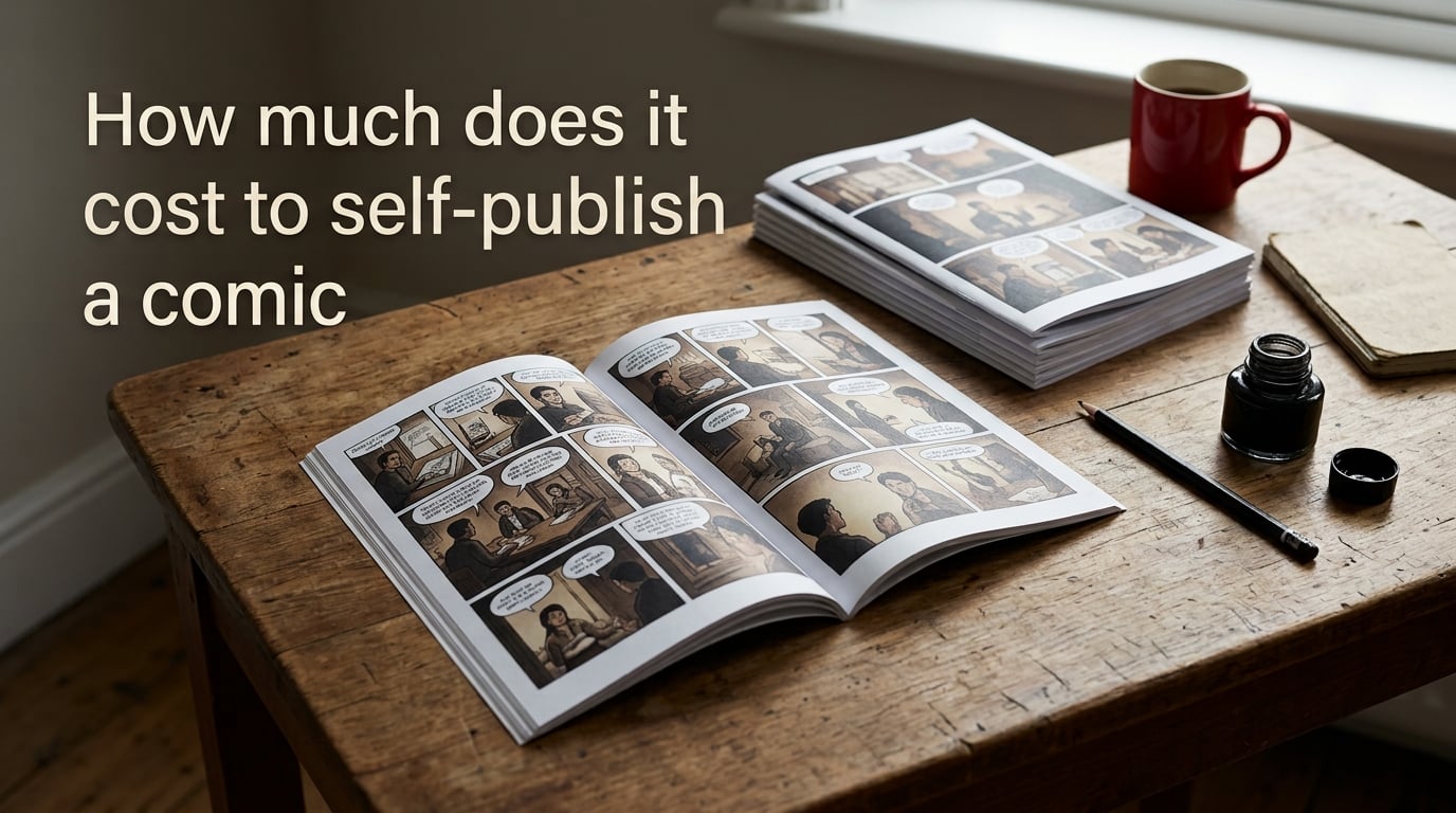 How much does it cost to self-publish a comic
