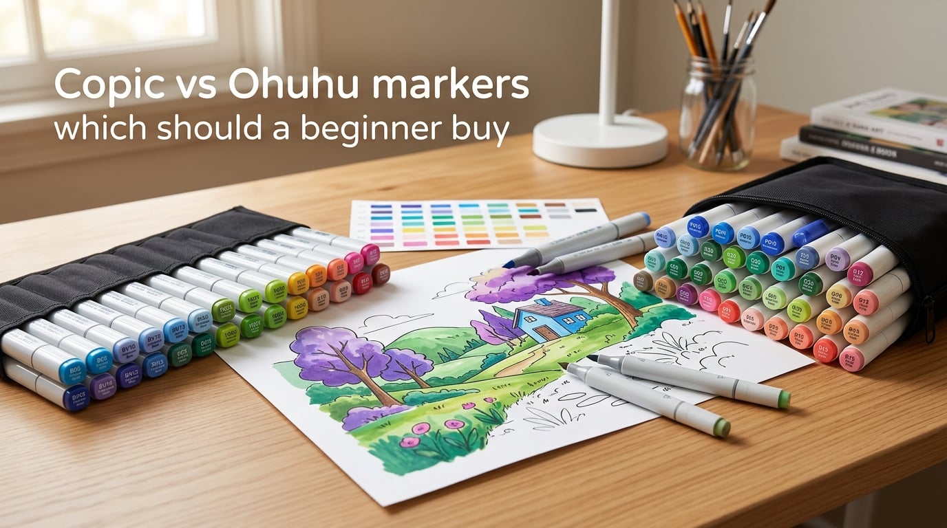 Copic vs Ohuhu markers which should a beginner buy