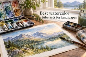 Best watercolor tube sets for landscapes