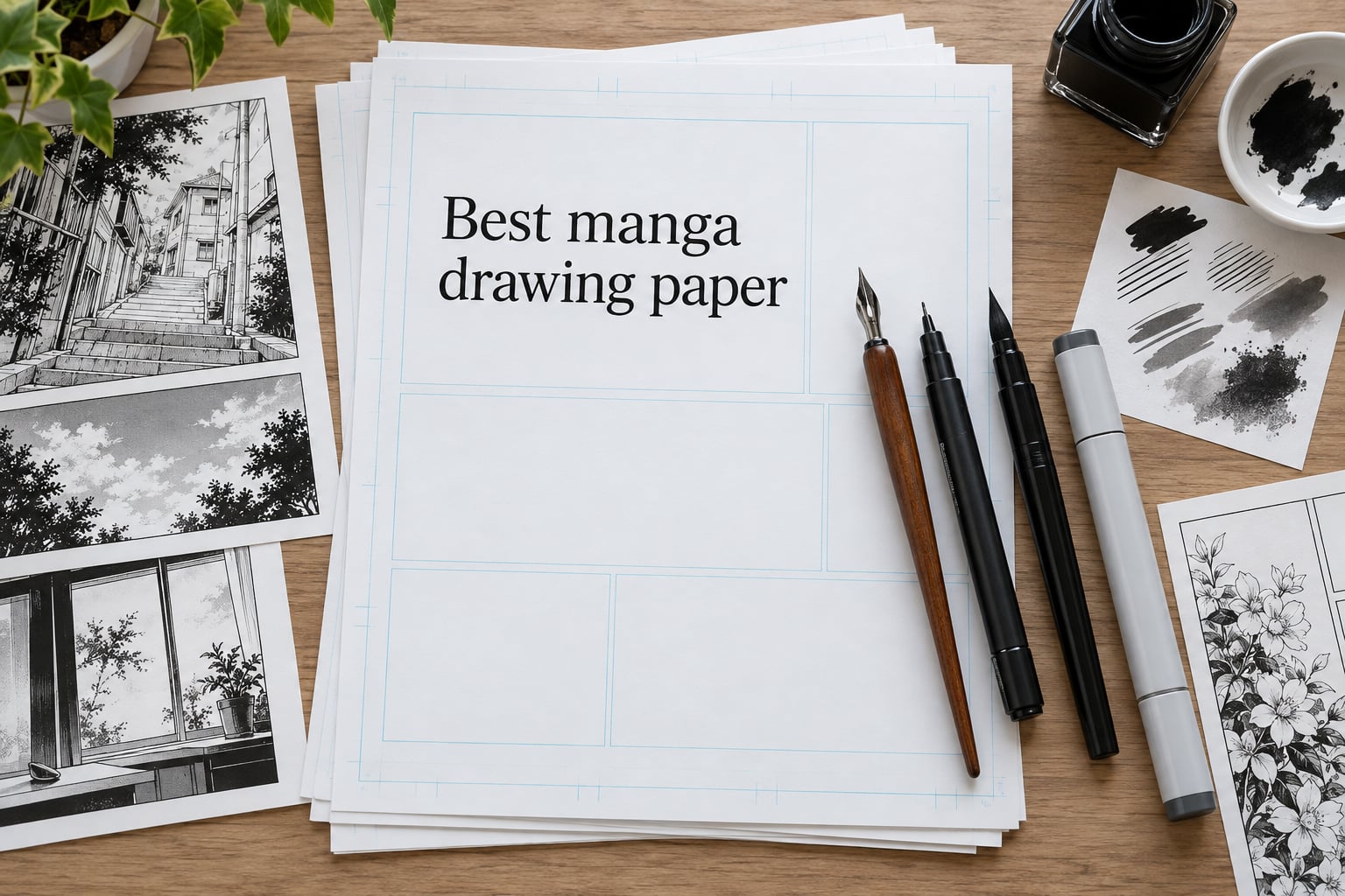 Best manga drawing paper