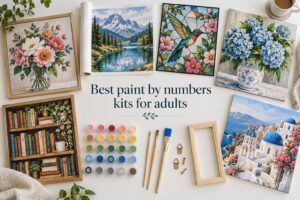 Best paint by numbers kits for adults
