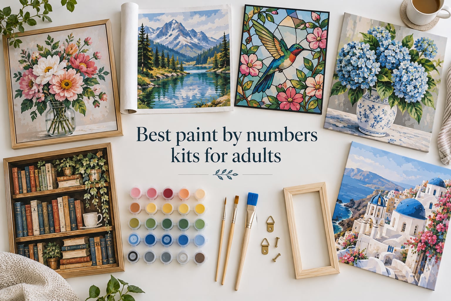Best paint by numbers kits for adults