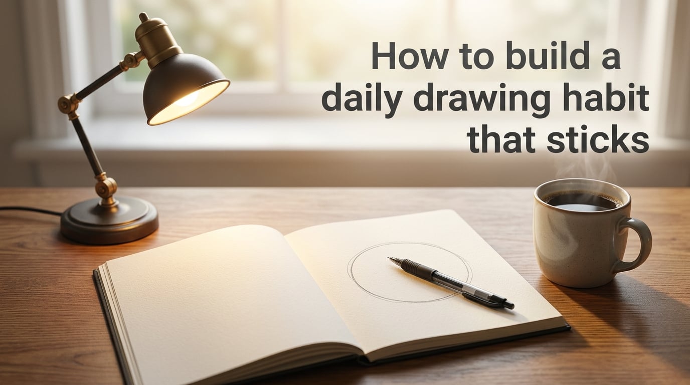 How to build a daily drawing habit that sticks