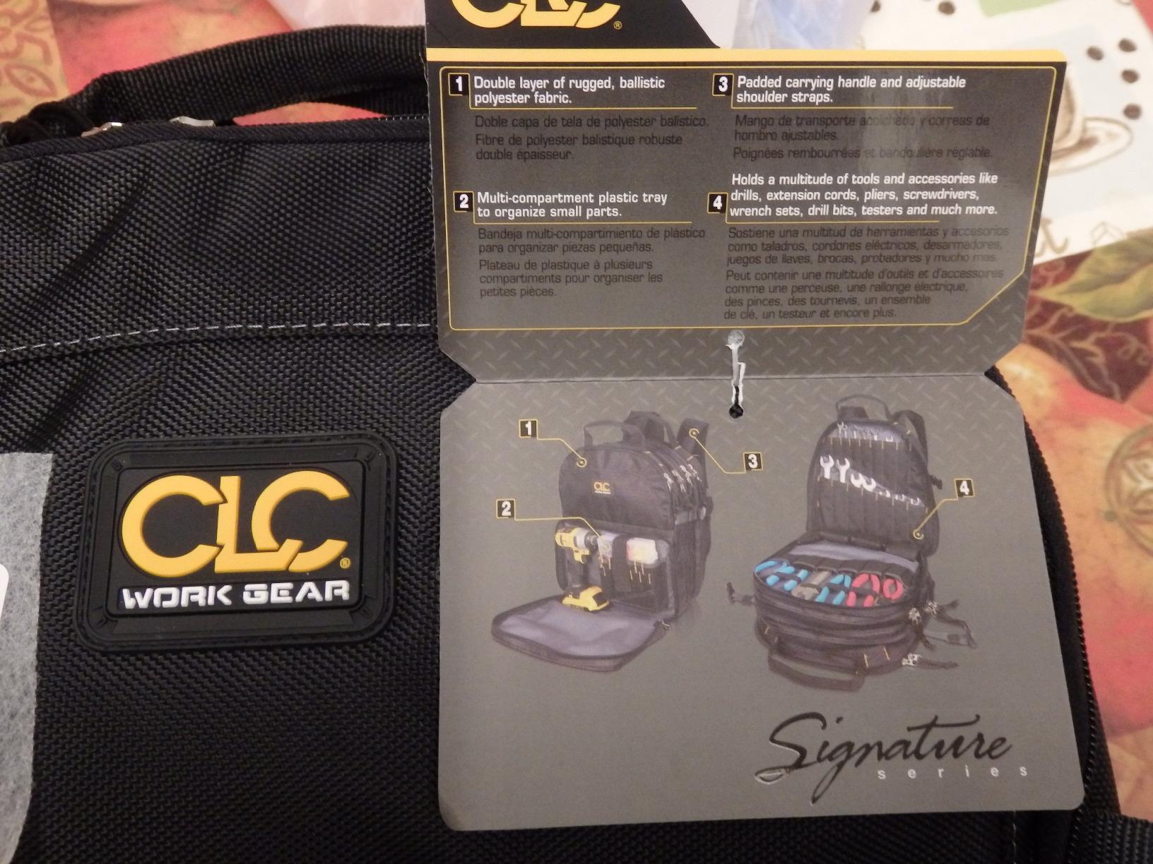 Custom Leathercraft1132 75-Pocket Tool Backpack customer photo 2