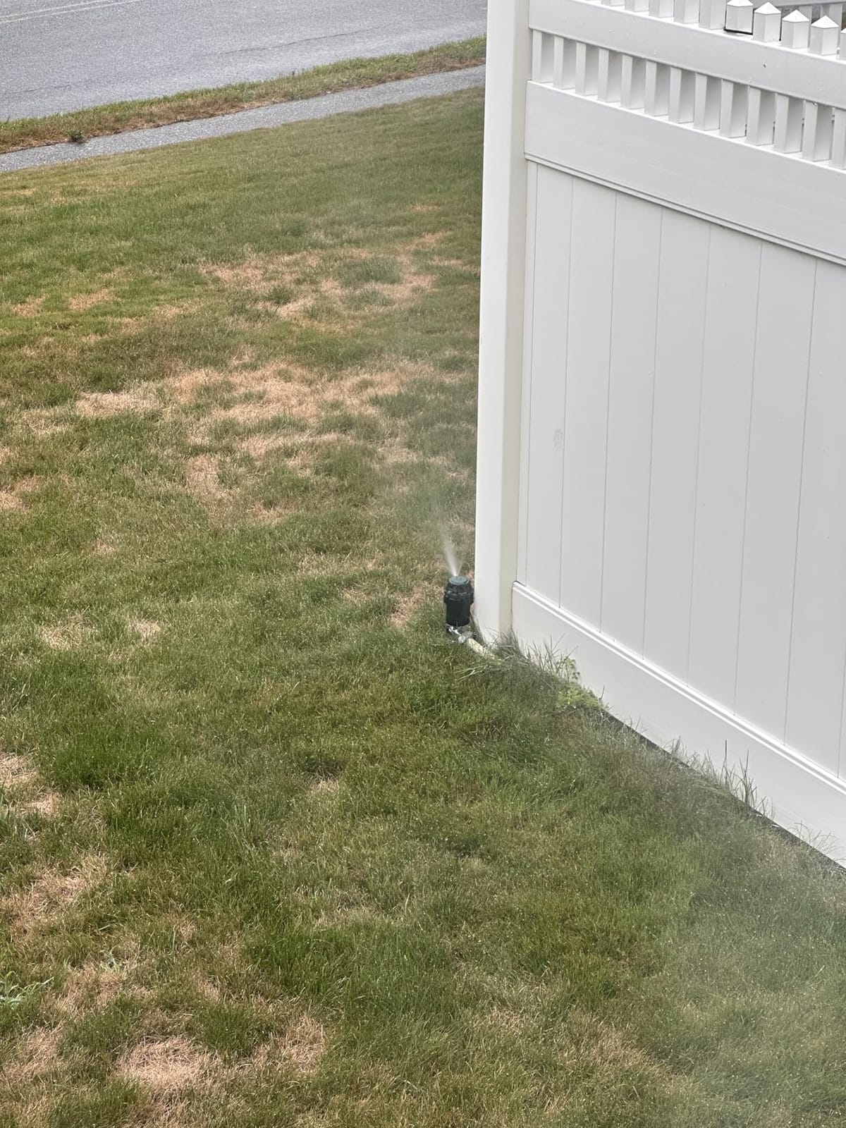 Orbit H2O-Six Gear-Drive Sprinkler on Metal T-Spike - Customizable Lawn Watering Coverage - Multi-Pattern Rotating Head with Adjustable Spray Range - Durable Outdoor Yard Irrigation Sprinkler - 58573 customer photo 2