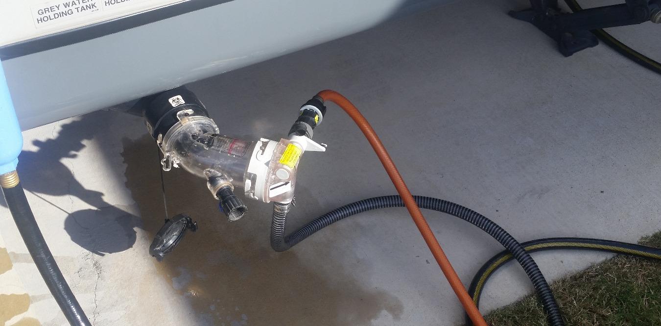 Valterra SS01 RV SewerSolution Drainage Kit with 10' Hose and Accessories customer photo 1