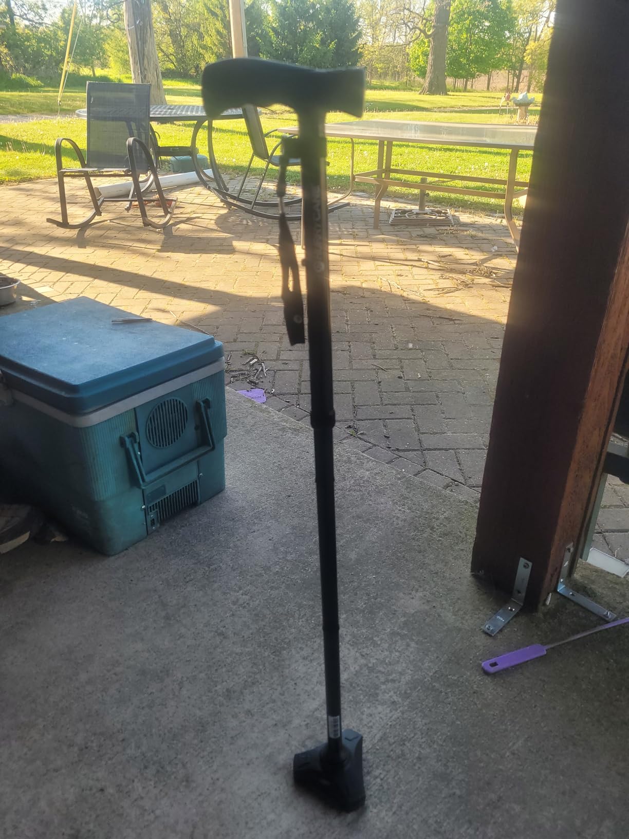 HurryCane Freedom Edition Foldable Walking Cane with T Handle customer photo 2